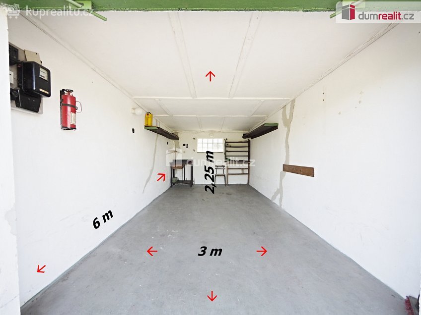Pronájem  garáže 21 m^2 Podluská, Roudnice nad Labem 