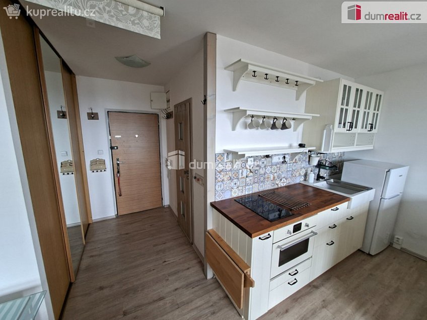 Pronájem bytu 1+kk 34 m^2 Písnická, Praha 12 