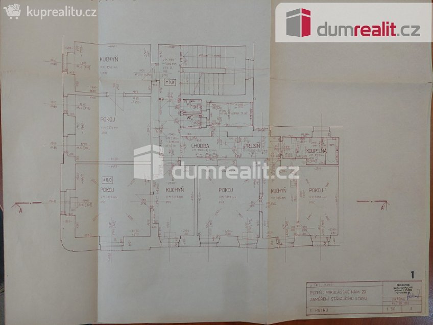 Prodej  činžovního domu 777 m^2 Mikulášské náměstí, Plzeň 