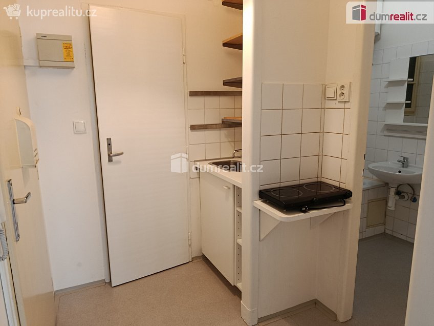 Pronájem bytu 1+kk 30 m^2 V předpolí, Praha 10 