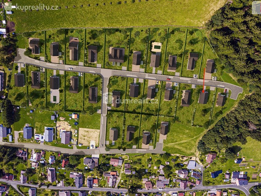 Prodej  stavebního pozemku 1435 m^2 Tři Sekery, Tři Sekery 