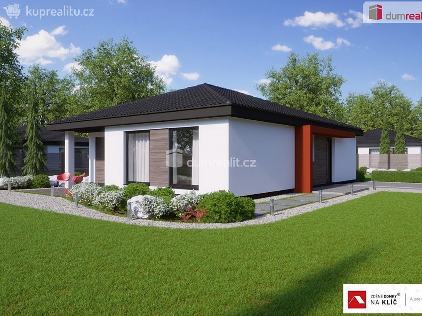 Prodej  domu na klíč 122 m^2 Hostišová, Hostišová 
