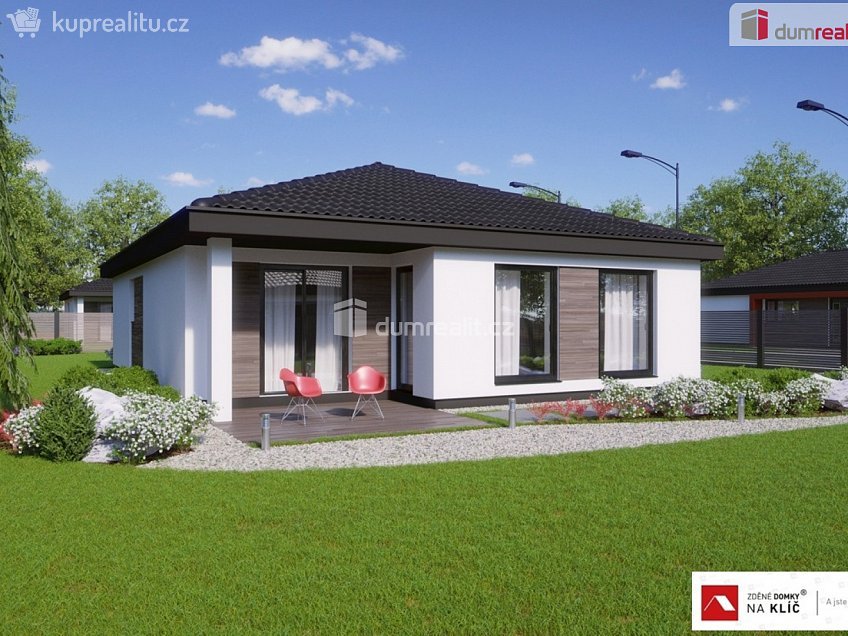 Prodej  domu na klíč 122 m^2 Hostišová, Hostišová 