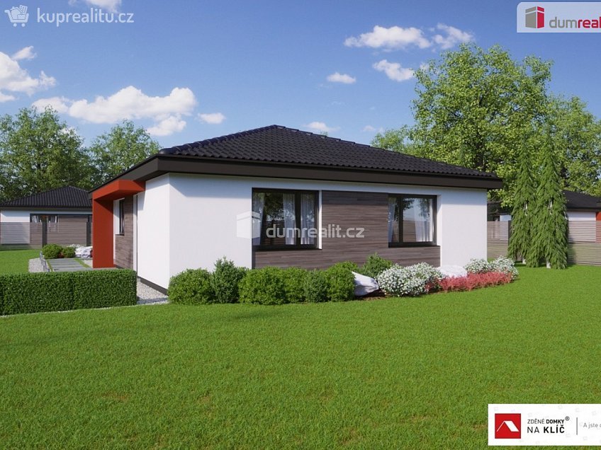 Prodej  domu na klíč 122 m^2 Hostišová, Hostišová 