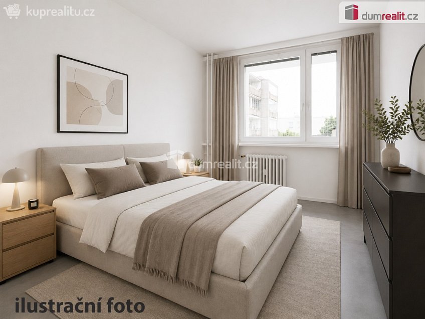 Pronájem bytu 2+1 59 m^2 Na záhonech, Praha 4 