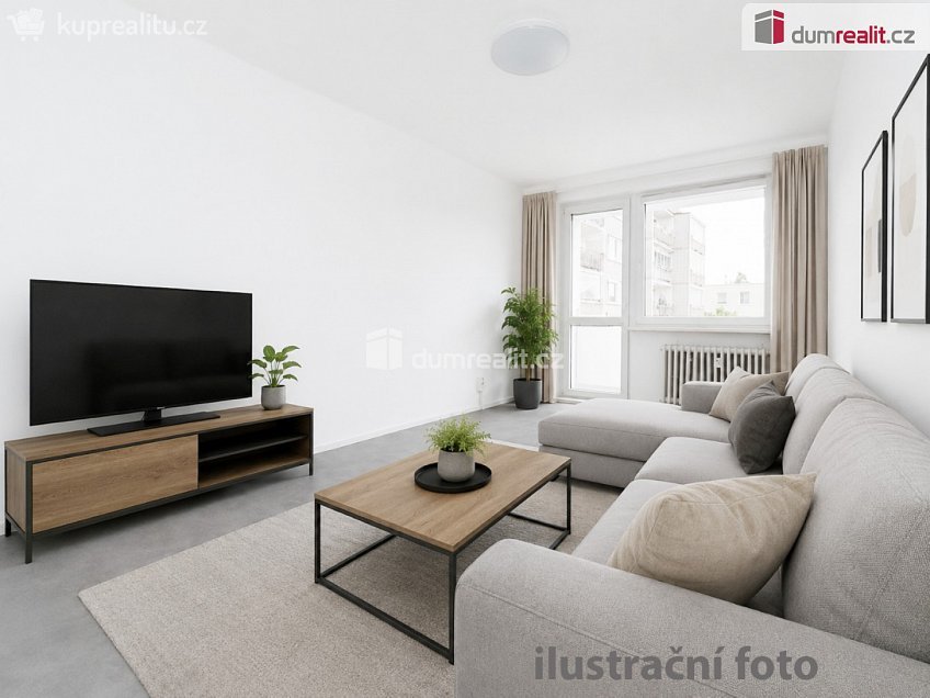 Pronájem bytu 2+1 59 m^2 Na záhonech, Praha 4 