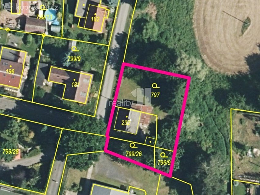 Prodej  rodinného domu 788 m^2 Habartice, Habartice 