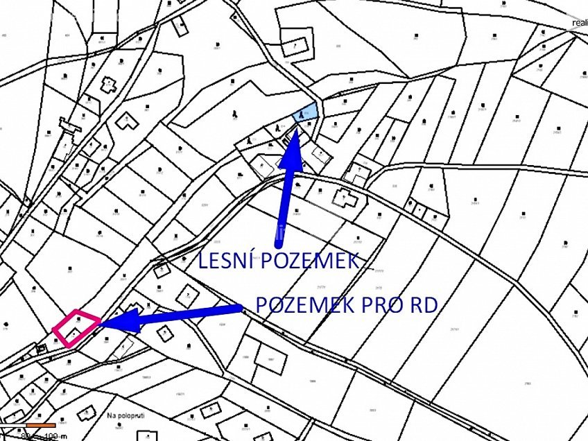 Prodej  stavebního pozemku 400 m^2 Vysoké nad Jizerou, Vysoké nad Jizerou 