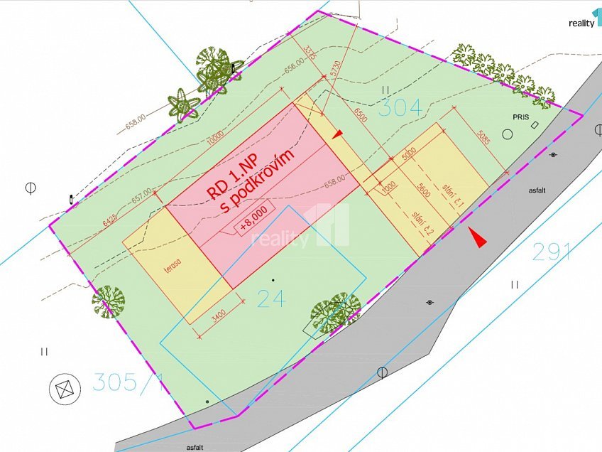 Prodej  stavebního pozemku 400 m^2 Vysoké nad Jizerou, Vysoké nad Jizerou 