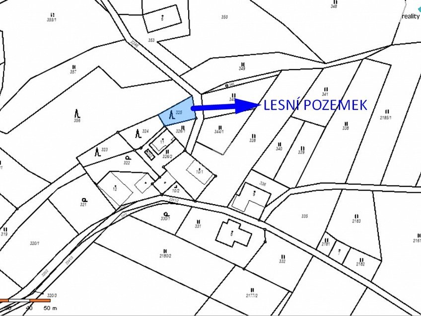 Prodej  stavebního pozemku 400 m^2 Vysoké nad Jizerou, Vysoké nad Jizerou 