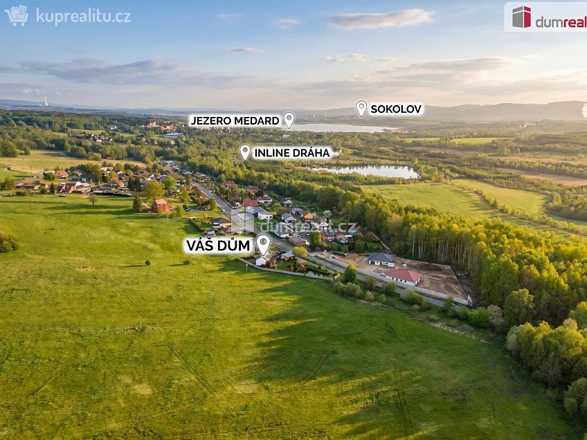 Prodej  rodinného domu 103 m^2 Na Rovince, Habartov 