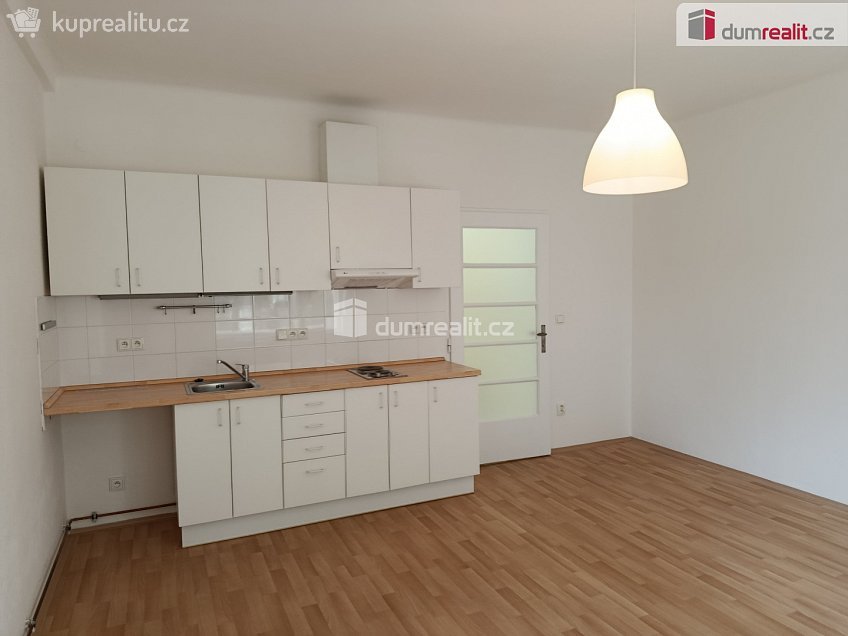 Pronájem bytu 1+kk 32 m^2 V předpolí, Praha 10 