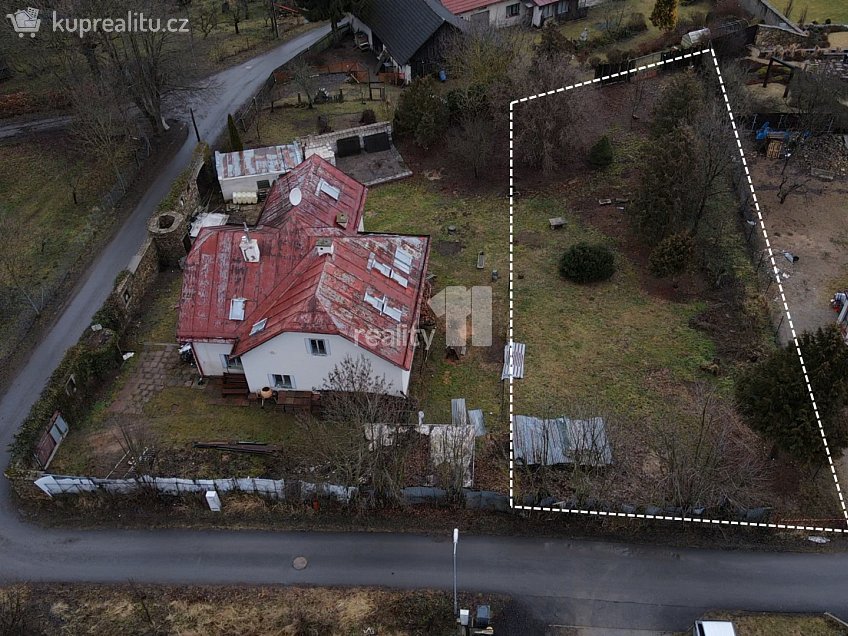 Prodej  stavebního pozemku 867 m^2 Smrčná, Smrčná 
