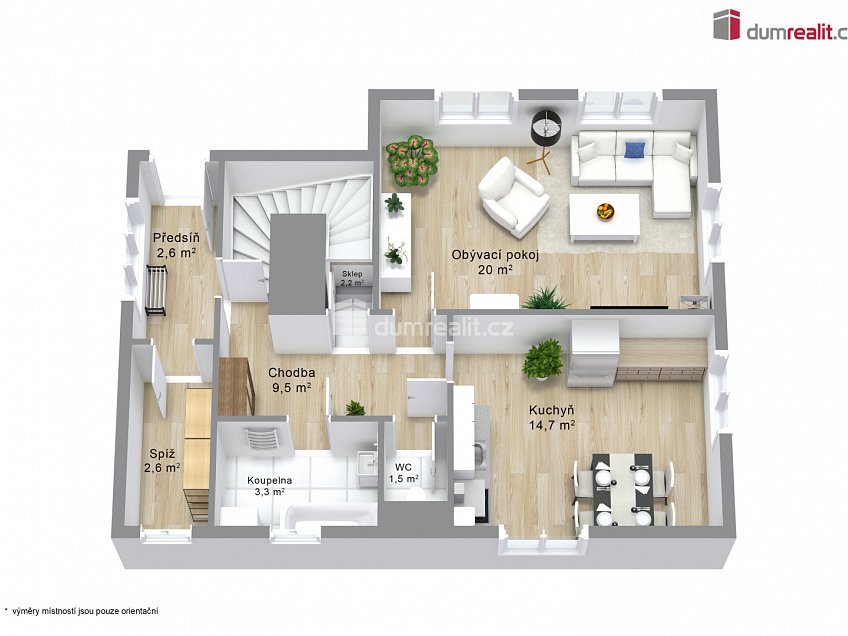 Prodej  rodinného domu 120 m^2 Plesná, Plesná 
