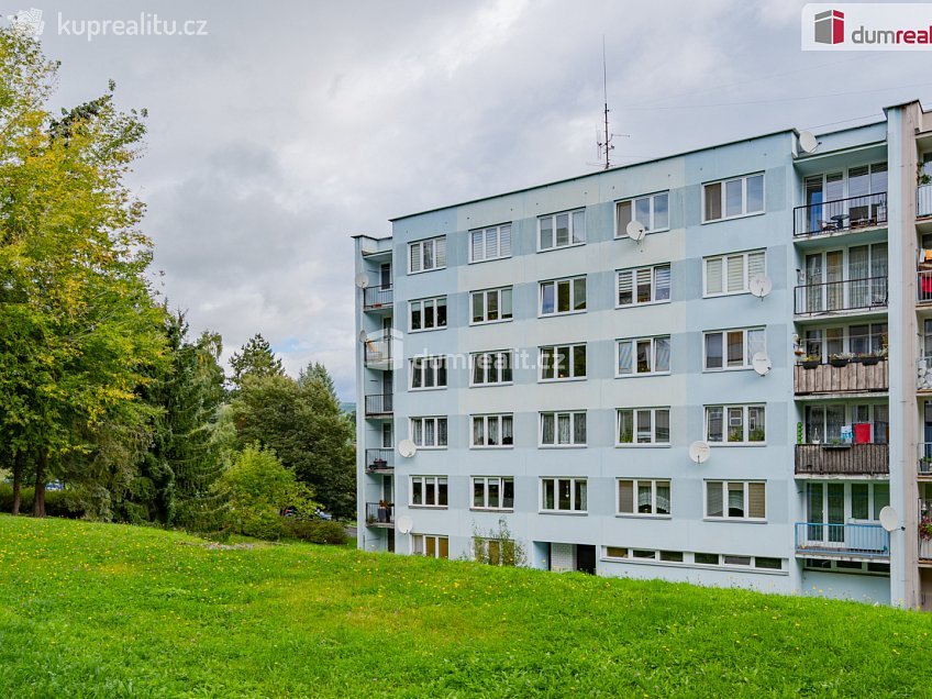Pronájem bytu 3+1 78 m^2 Sídliště Plešivec, Český Krumlov 