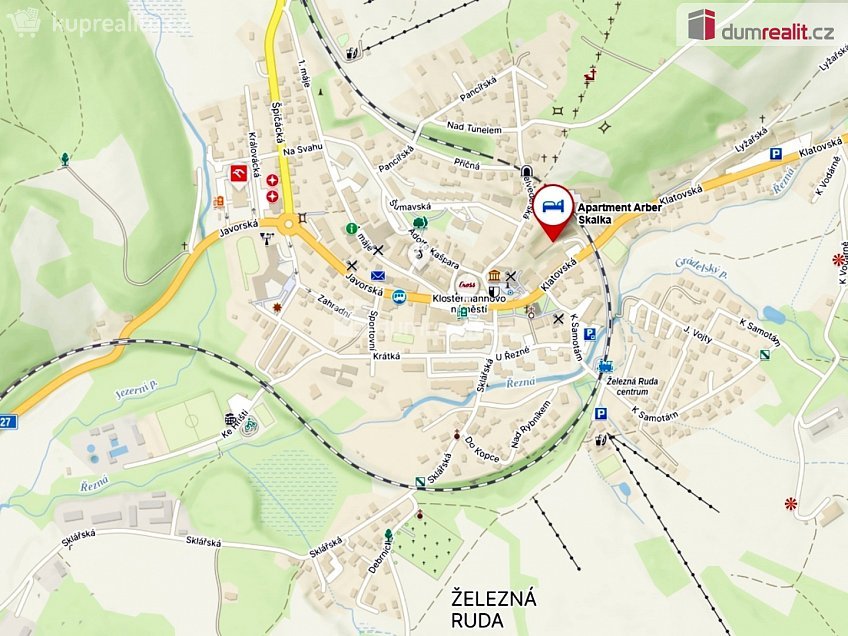 Prodej bytu 2+kk 71 m^2 Klatovská, Železná Ruda 