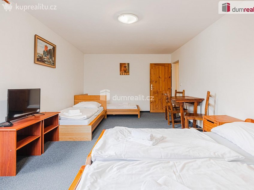 Prodej  ubytovacího zařízení 350 m^2 Nové Hamry, Nové Hamry 