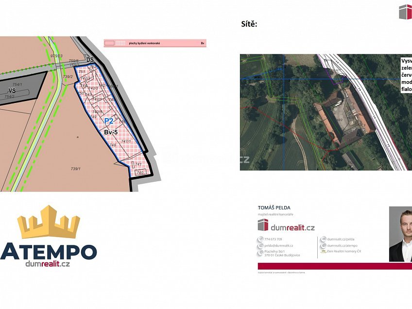 Prodej  rodinného domu 1111 m^2 Hrdějovice, Hrdějovice 