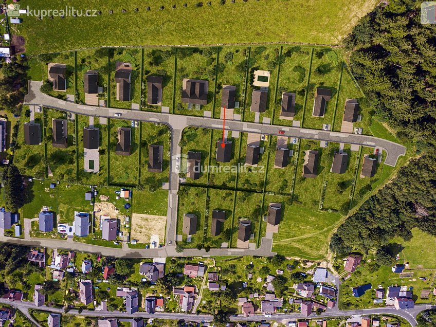 Prodej  stavebního pozemku 1165 m^2 Tři Sekery, Tři Sekery 