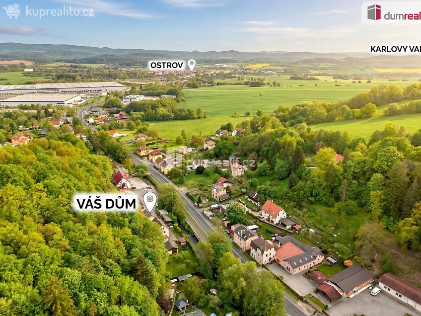 Prodej  rodinného domu 217 m^2 Ostrov, Ostrov 