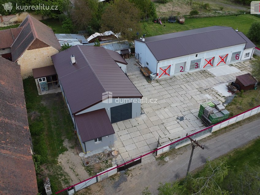 Pronájem  skladu 753 m^2 Hředle, Hředle 