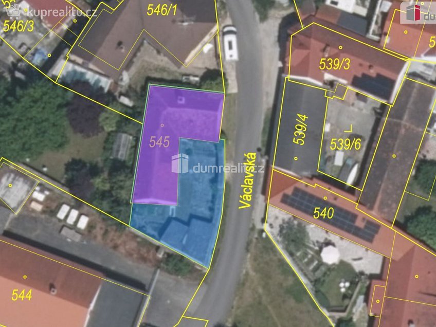 Prodej  rodinného domu 301 m^2 Václavská, Písek 