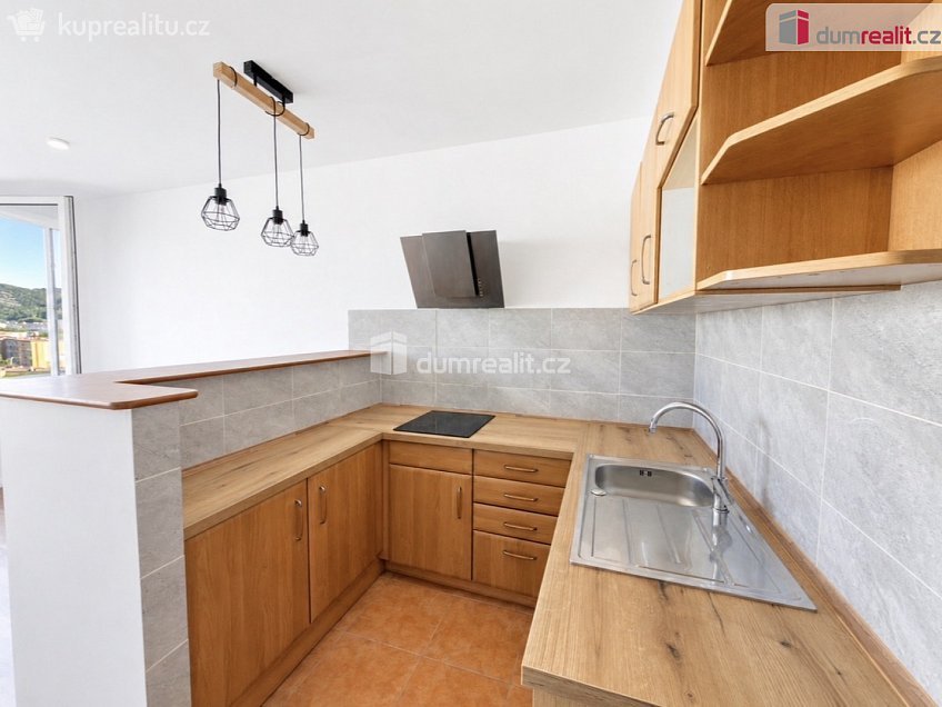 Pronájem bytu 1+kk 26 m^2 Rozcestí, Ústí nad Labem 