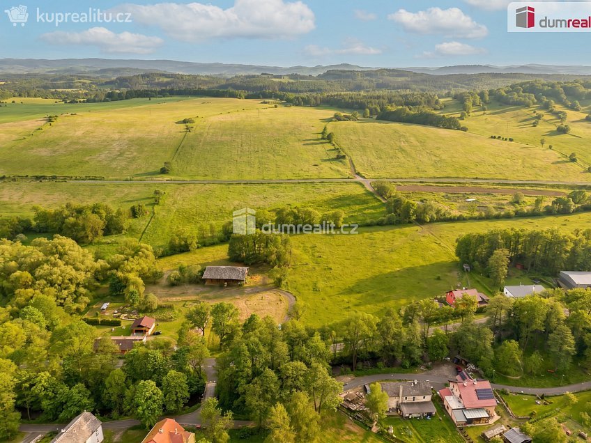 Prodej  stavebního pozemku 23921 m^2 Hroznětín, Hroznětín 