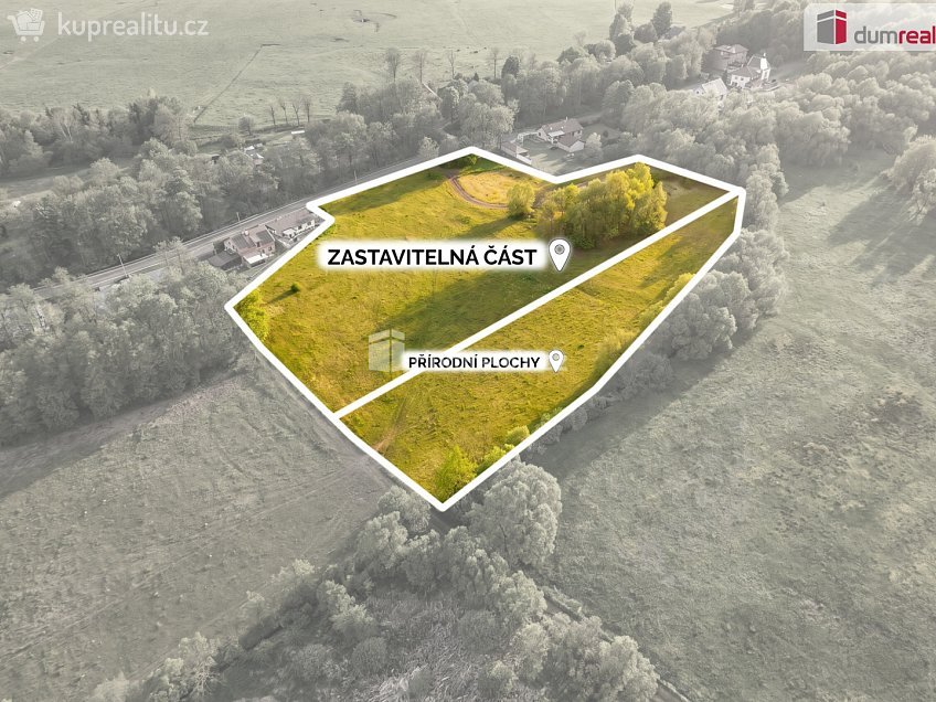 Prodej  stavebního pozemku 23921 m^2 Hroznětín, Hroznětín 