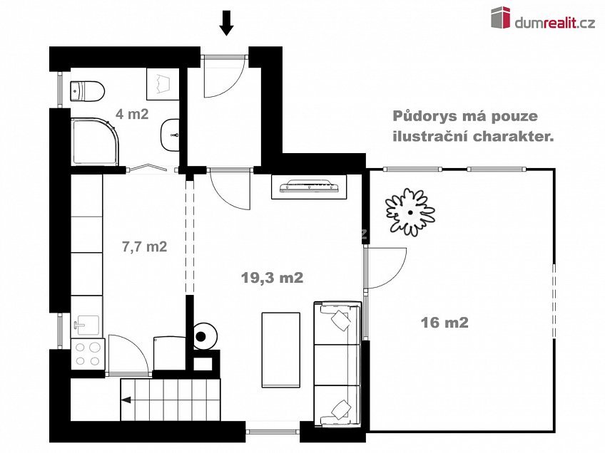 Prodej  chaty 75 m^2 Ševětín, Ševětín 