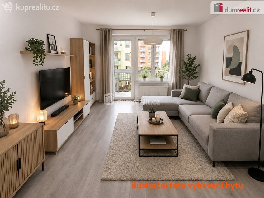 Pronájem bytu 2+kk 51 m^2 Bermanova, Praha-Čakovice 