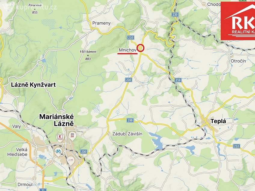 Prodej  rodinného domu 180 m^2 Mnichov 85, Mnichov 