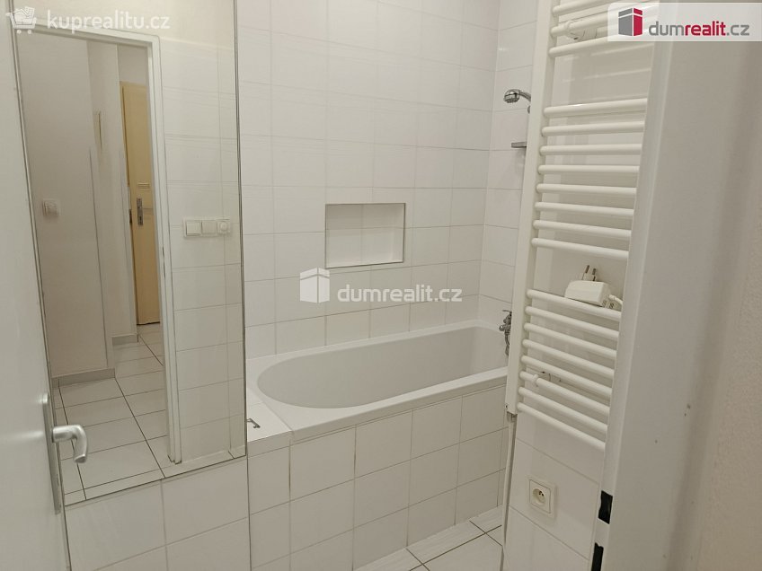 Pronájem bytu 1+kk 25 m^2 V předpolí, Praha 10 