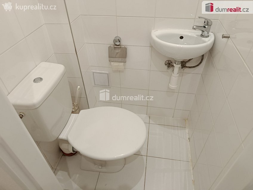 Pronájem bytu 1+kk 25 m^2 V předpolí, Praha 10 