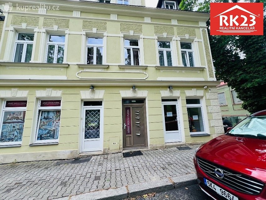 Pronájem  obchodních prostor 58 m^2 Tyršova 236, Mariánské Lázně 