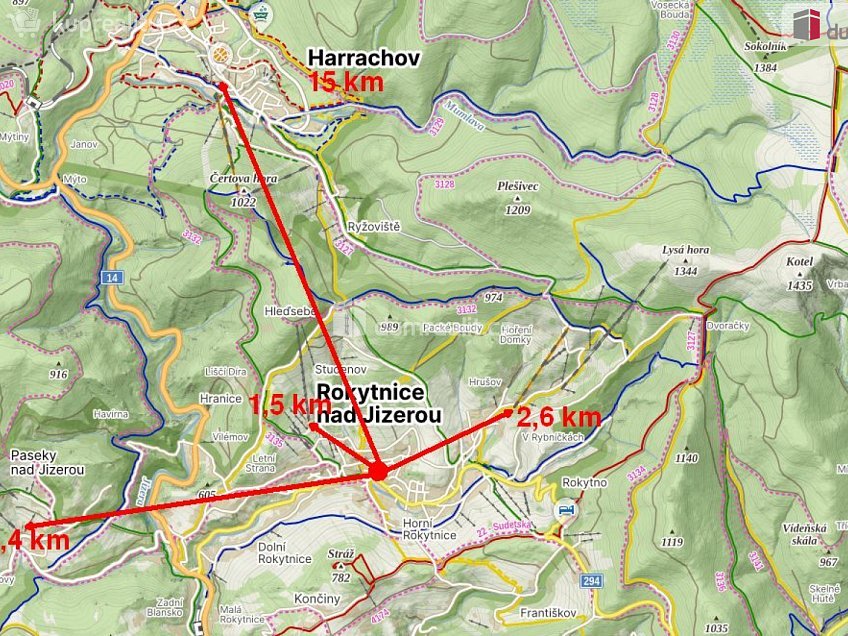 Prodej bytu 2+kk 51 m^2 Rokytnice nad Jizerou, Rokytnice nad Jizerou 
