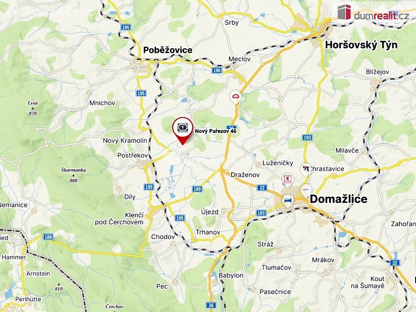 Prodej  rodinného domu 267 m^2 Pařezov, Pařezov 