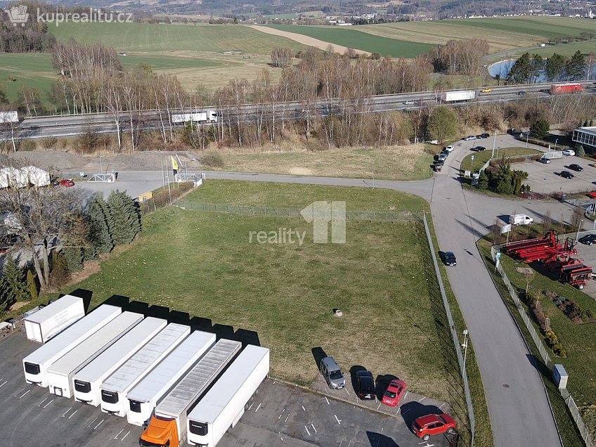 Prodej  stavebního pozemku 2833 m^2 Průmyslová, Jiřice 