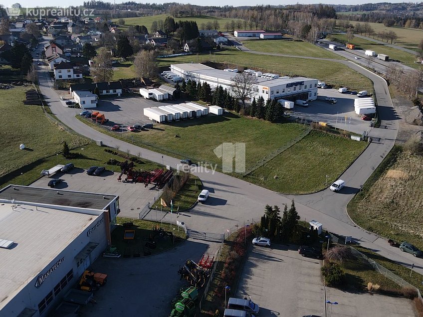 Prodej  stavebního pozemku 2833 m^2 Průmyslová, Jiřice 