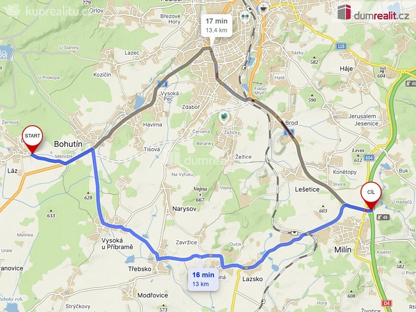 Prodej  výrobních prostor 340 m^2 Láz, Láz 