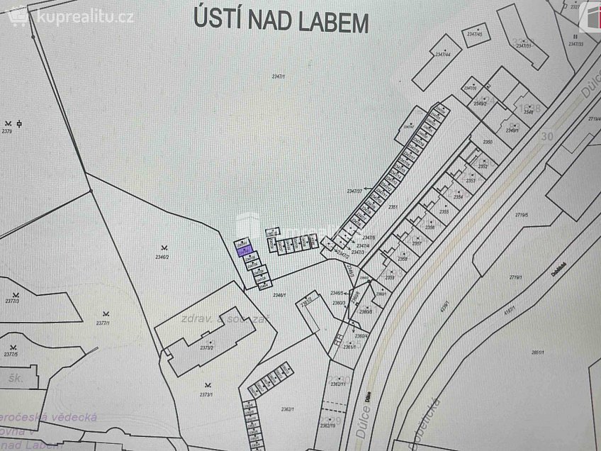 Pronájem  garáže 24 m^2 Důlce, Ústí nad Labem 