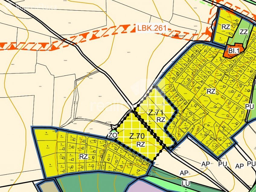 Prodej  stavebního pozemku 576 m^2 Písek, Písek 