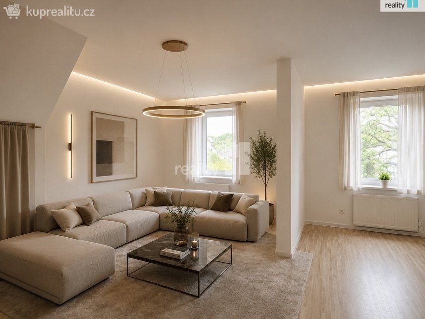 Pronájem bytu 2+kk 64 m^2 Českobrodská, Praha 9 
