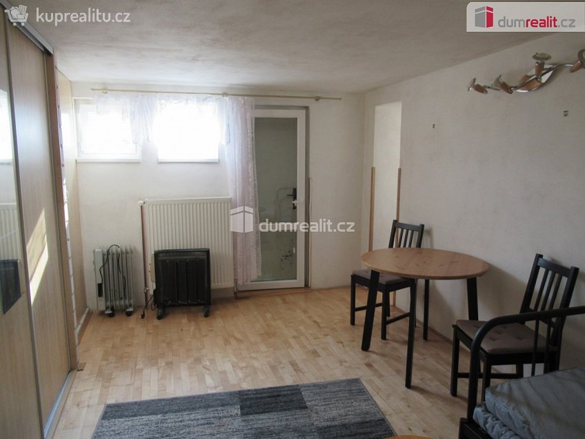Pronájem bytu 1+kk 22 m^2 V Zahradě, Zbuzany 
