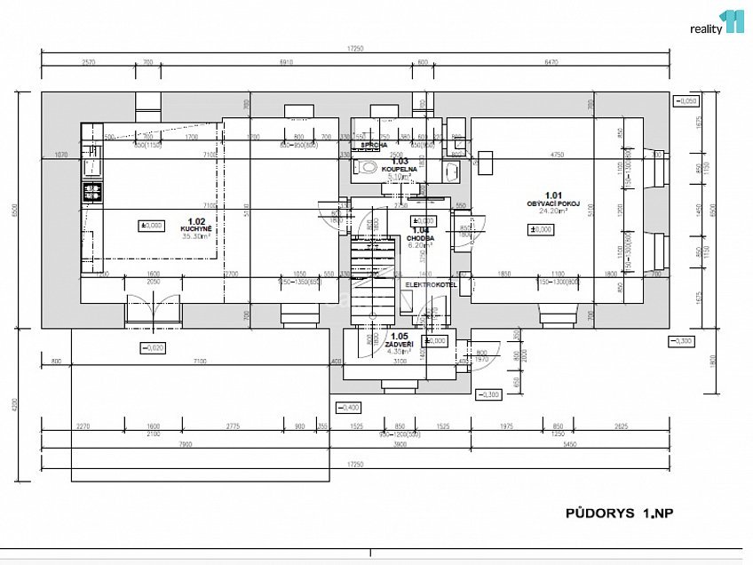 Prodej  rodinného domu 135 m^2 Vranovice, Vranovice 