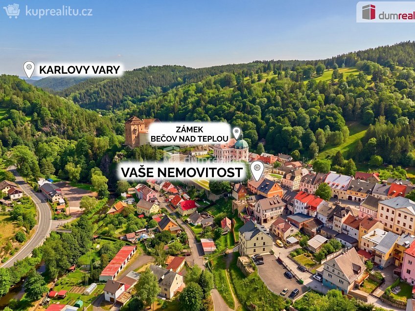 Prodej  rodinného domu 246 m^2 nám. 5. května, Bečov nad Teplou 