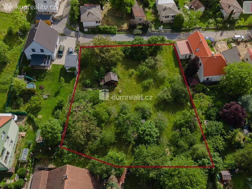 Prodej  stavebního pozemku 1835 m^2 Krátká, Bubovice 