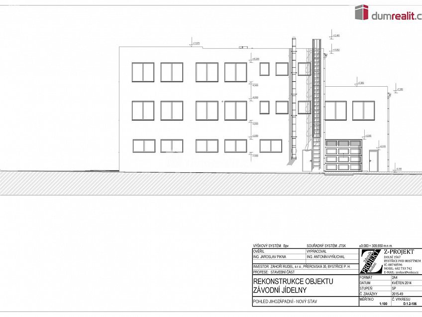 Prodej  výrobních prostor 1592 m^2 Holešovská, Bystřice pod Hostýnem 