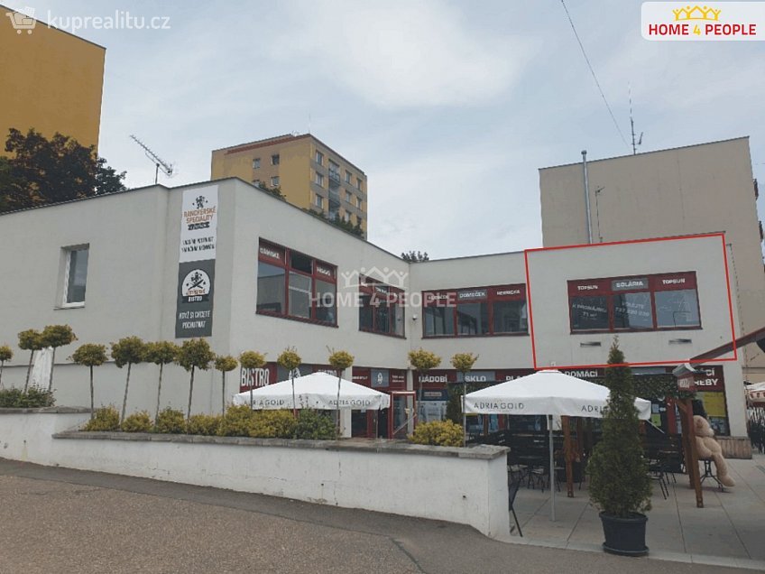Pronájem  obchodních prostor 71 m^2 Nová Pražská, Benešov 