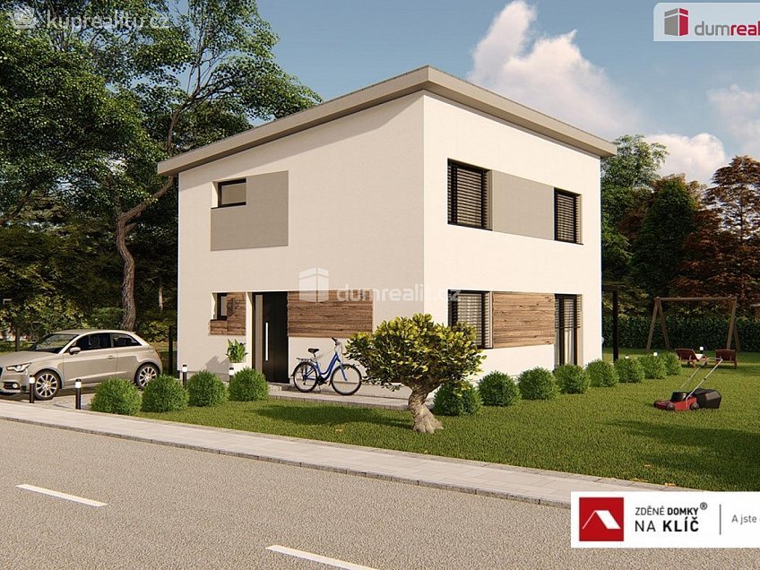 Prodej  projektu  rodinného domu 121 m^2 Mlýnská, Luhačovice 